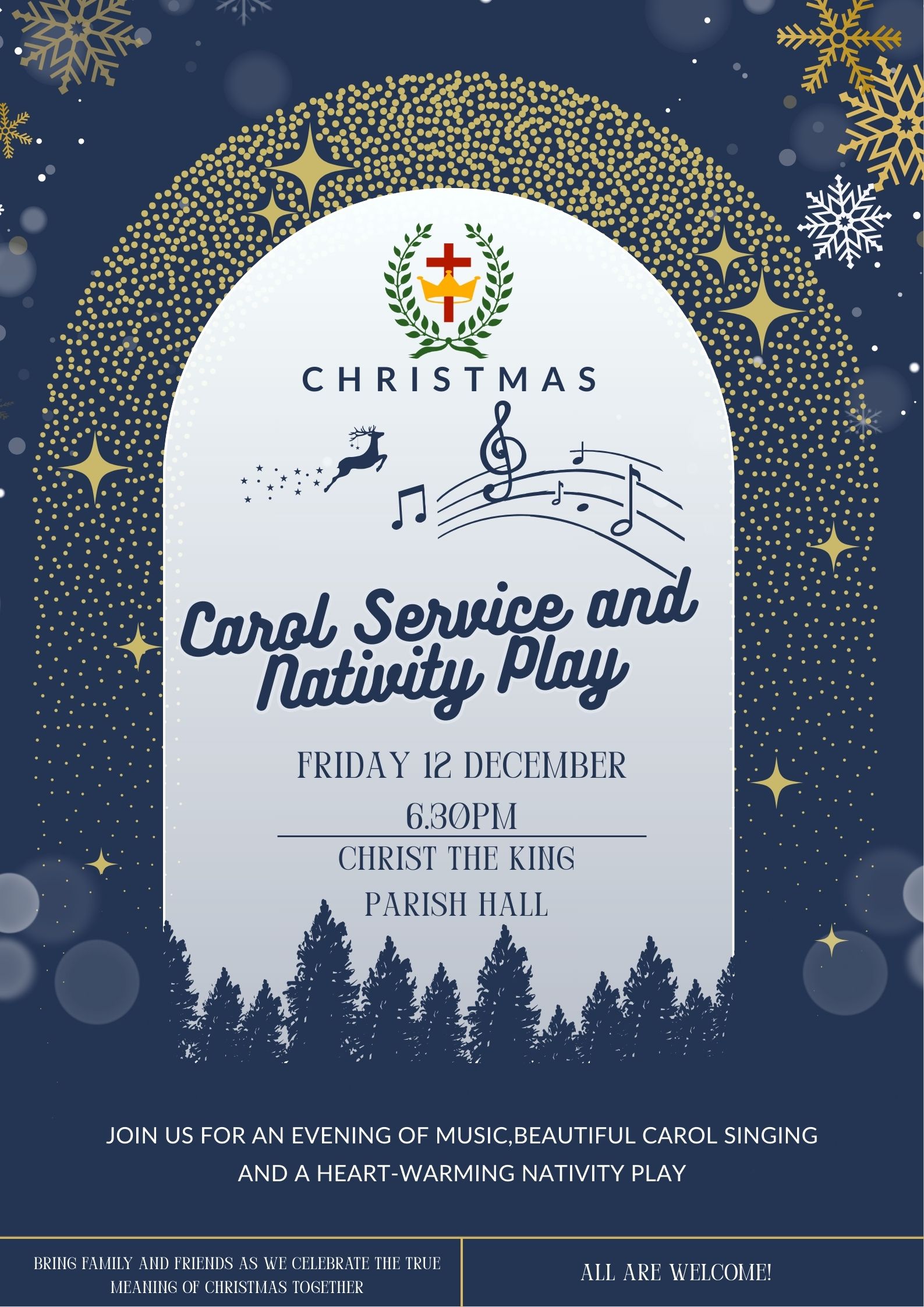 Carol service and Nativity play 12 December 2025